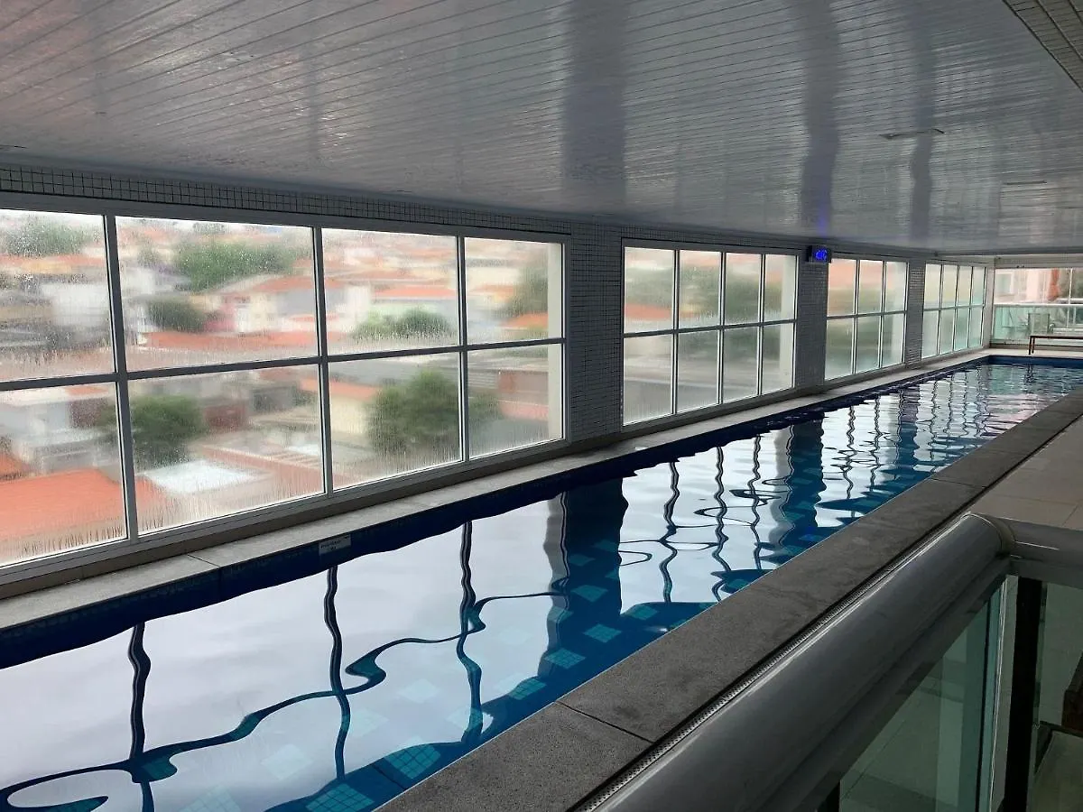 상파울루 Ap Luxo Com Piscina Vaga De Garagem Prox Aeroporto Cgh Cd 311 아파트 브라질