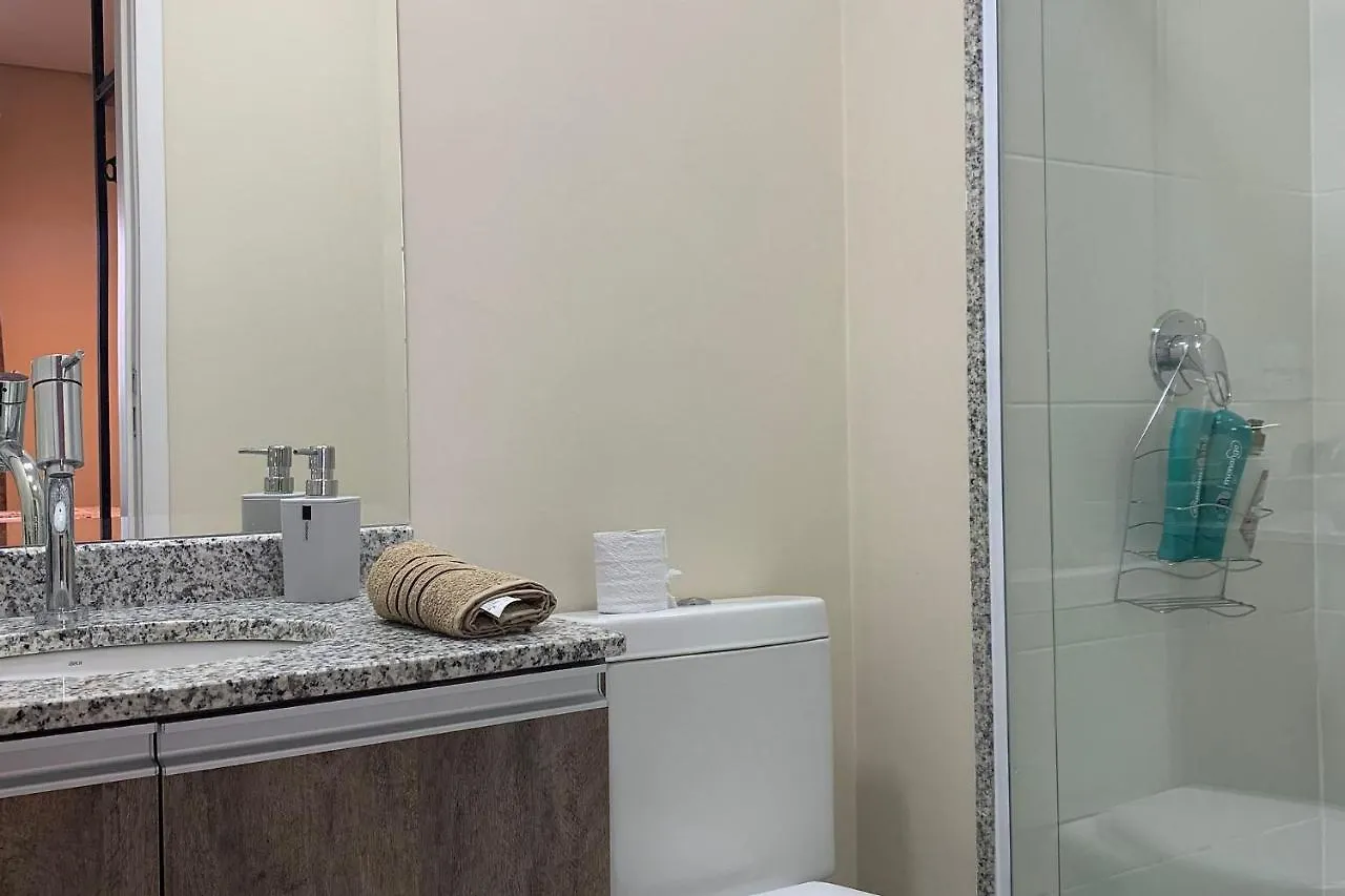 상파울루 Ap Luxo Com Piscina Vaga De Garagem Prox Aeroporto Cgh Cd 311 아파트